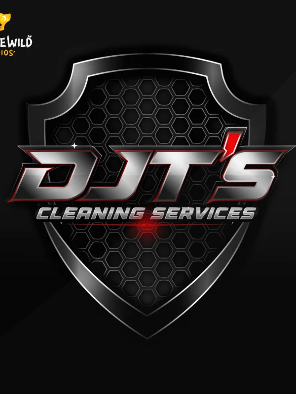 Professional logo design created for a UK cleaning company by Into The Wild Studios