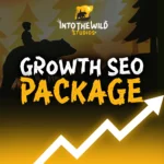 Growth SEO services including monthly SEO blogs, location landing pages, on-page optimisation, keyword research and analytics by Into The Wild Studios.
