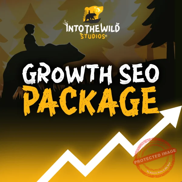 Growth SEO services including monthly SEO blogs, location landing pages, on-page optimisation, keyword research and analytics by Into The Wild Studios.