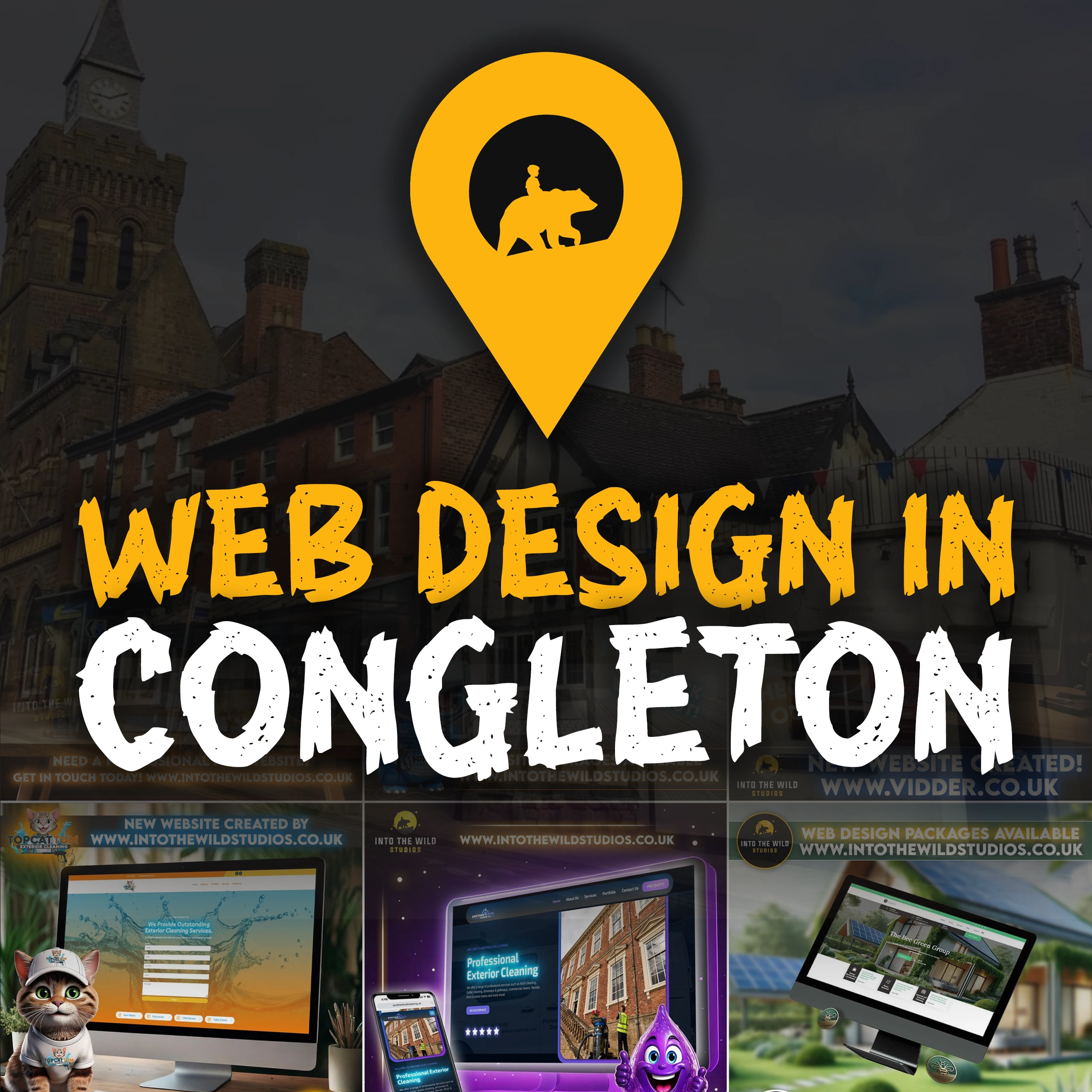 Professional web design in Congleton helping local businesses grow online