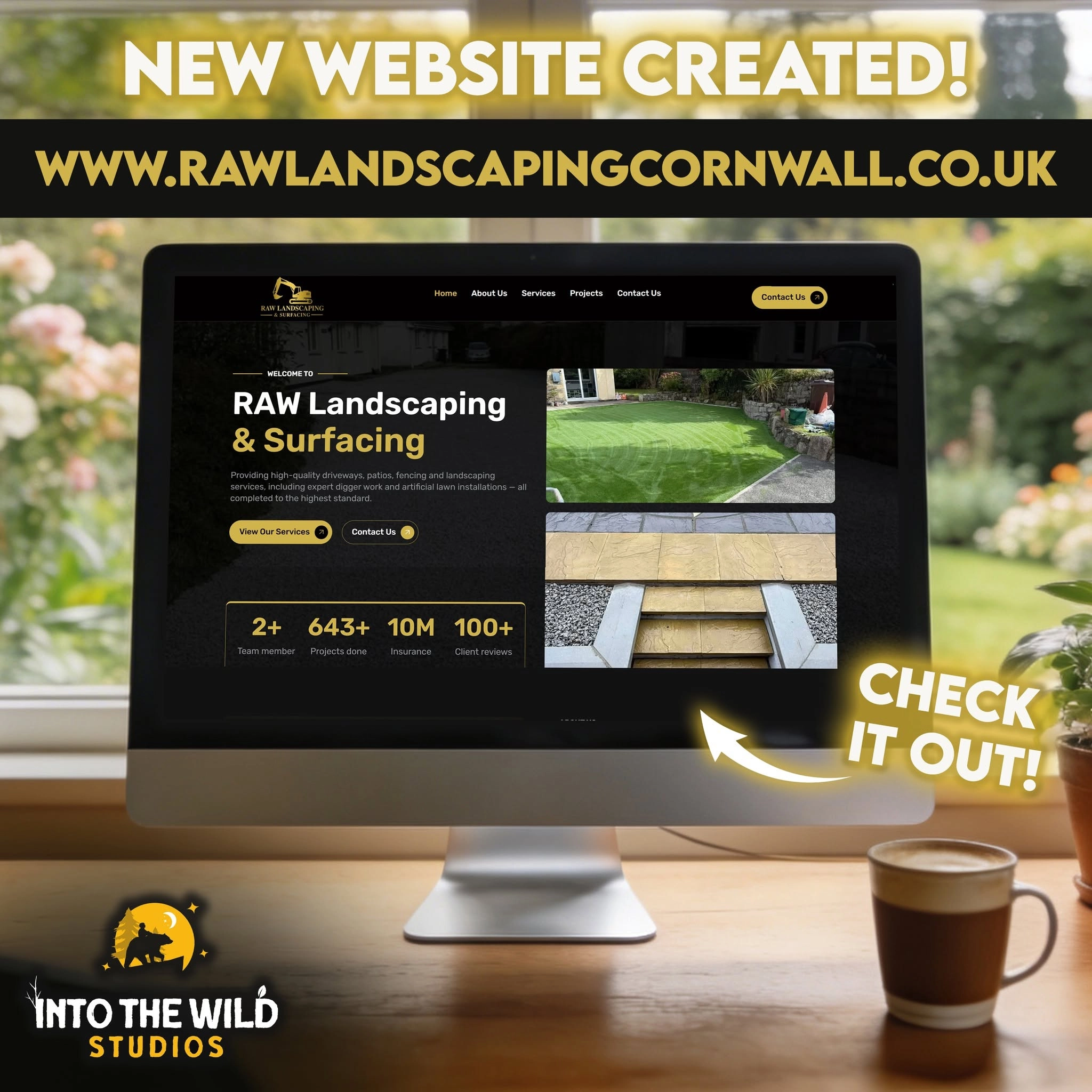 Web designer in Leek creating professional business websites